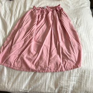 COPY - A New Day MIDI Pink Skirt